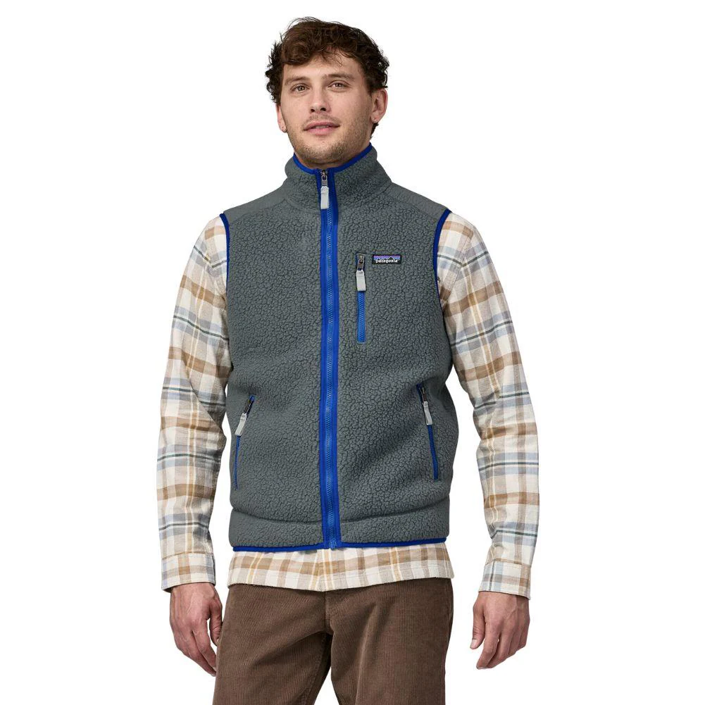 Patagonia Men's Retro Pile Fleece Vest (Nouveau Green) - Image 2