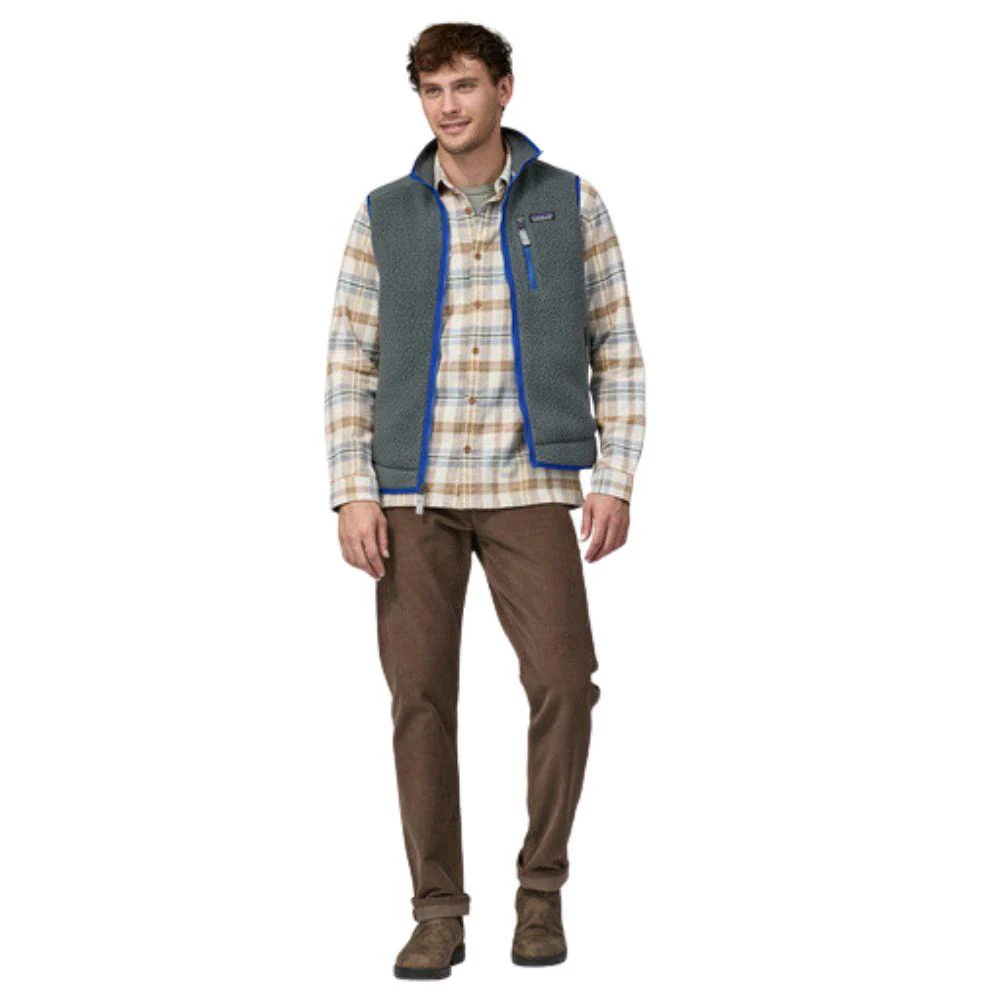 Patagonia Men's Retro Pile Fleece Vest (Nouveau Green) - Image 4