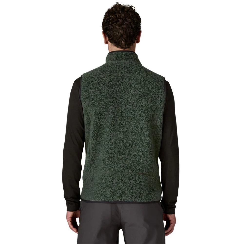 Patagonia Men's Retro Pile Fleece Vest (Old Growth Green) - Image 3