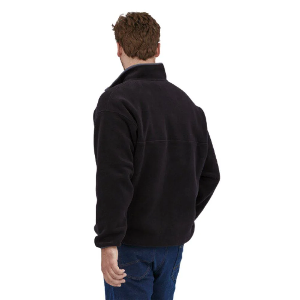 Patagonia Men's Synchilla Snap-T Fleece Pullover (Black/Forge Grey) - Image 5