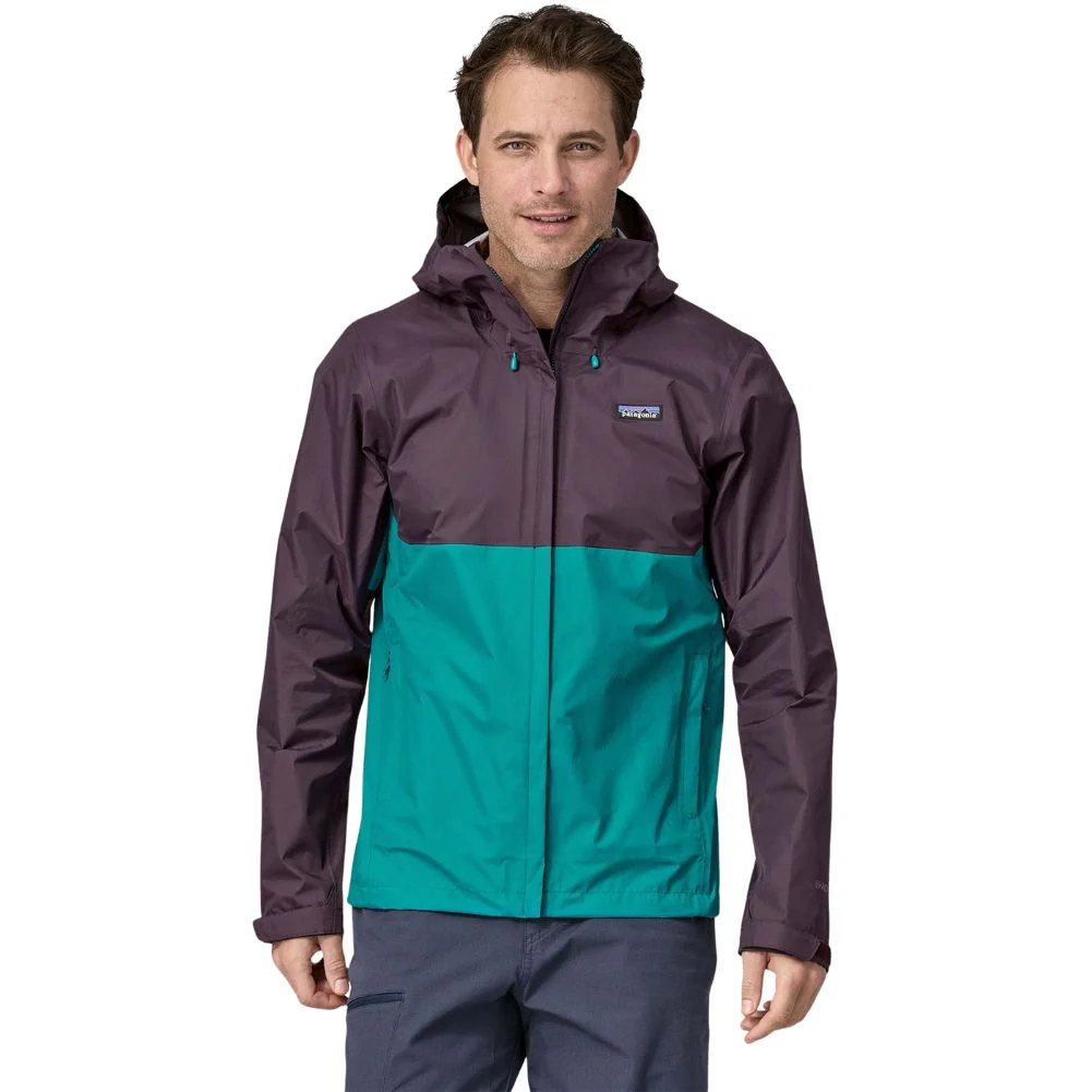 Patagonia Men's Torrentshell 3L Rain Jacket (Obsidian Plum) - Image 2