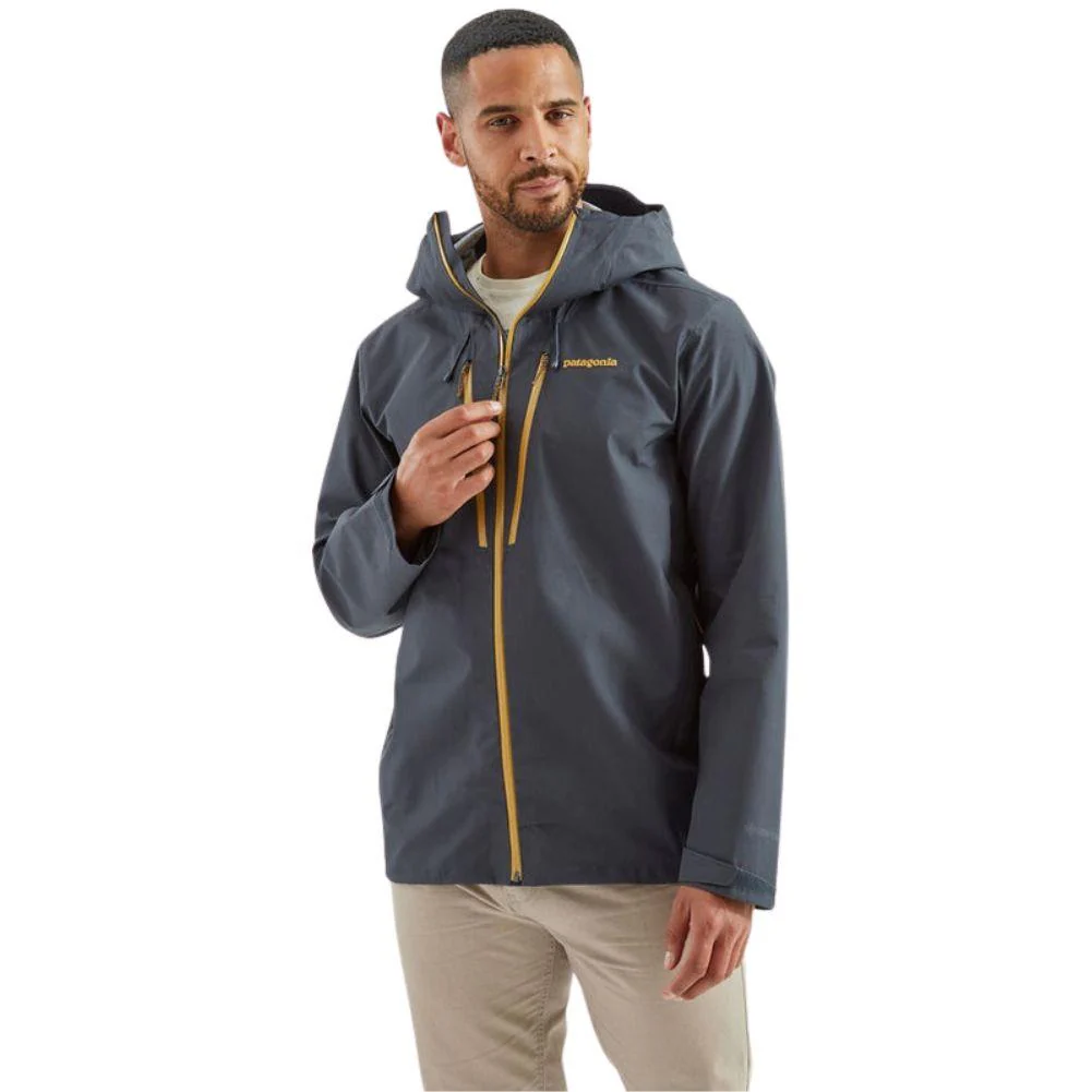 Patagonia Men's Triolet Waterproof Jacket (Smolder Blue) - Image 2
