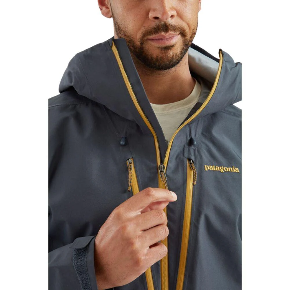 Patagonia Men's Triolet Waterproof Jacket (Smolder Blue) - Image 8