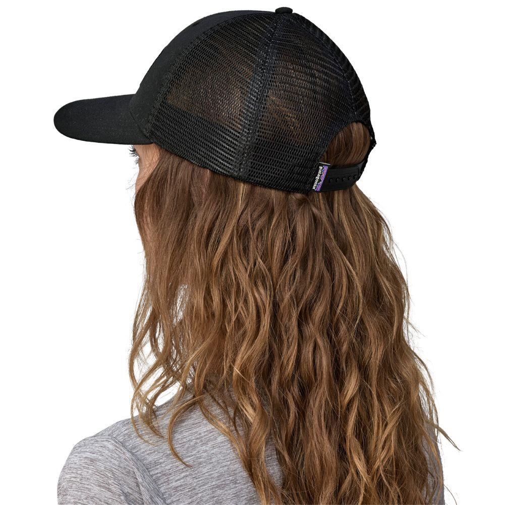 Patagonia P-6 Logo LoPro Trucker Hat (Black) - Image 4