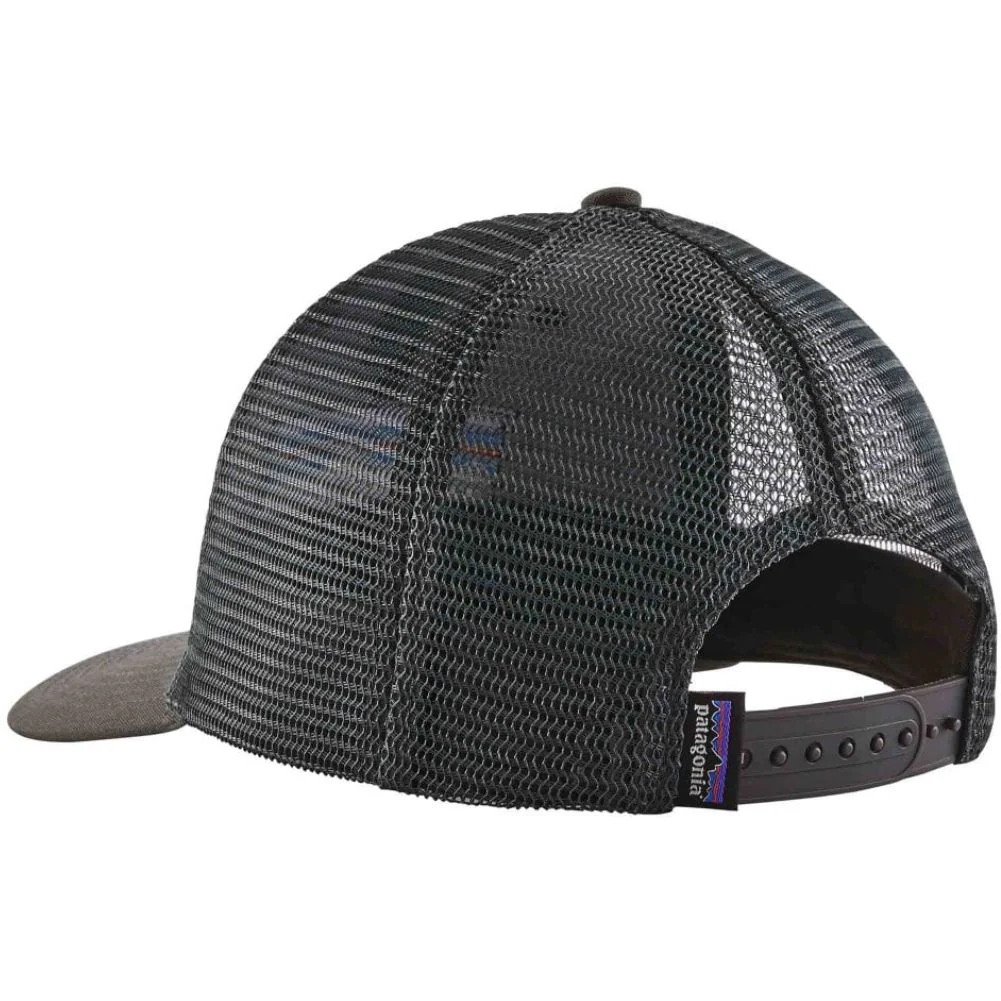 Patagonia P-6 Logo Trucker Hat (Forge Grey) - Image 2