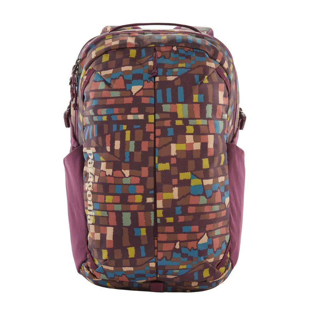 Patagonia Refugio Daypack 26L (Fitz Roy Patchwork/Night Plum)