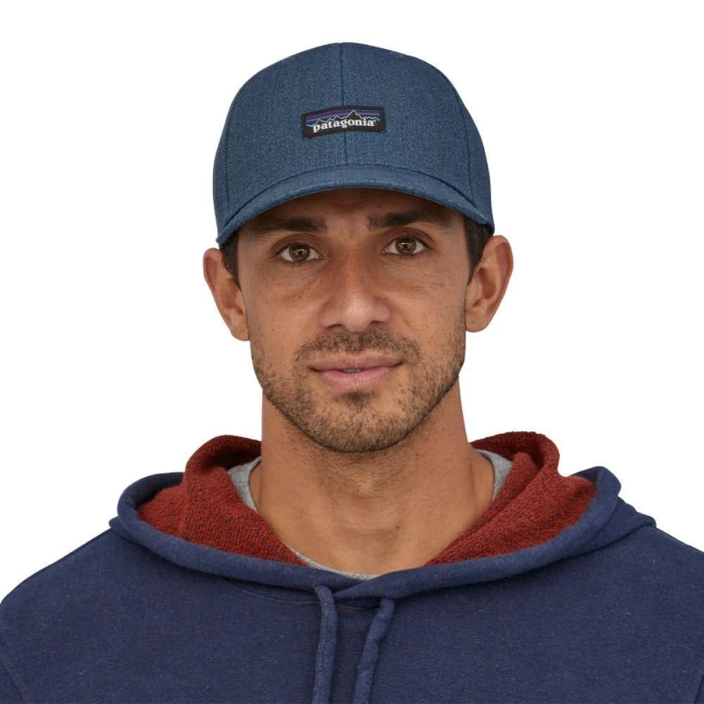 Patagonia Tin Shed Hat P-6 Logo (Stone Blue) - Image 2