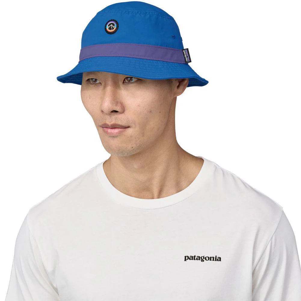 Patagonia Wavefarer Bucket Hat (Fitz Roy Icon/Bayou Blue) - Image 2