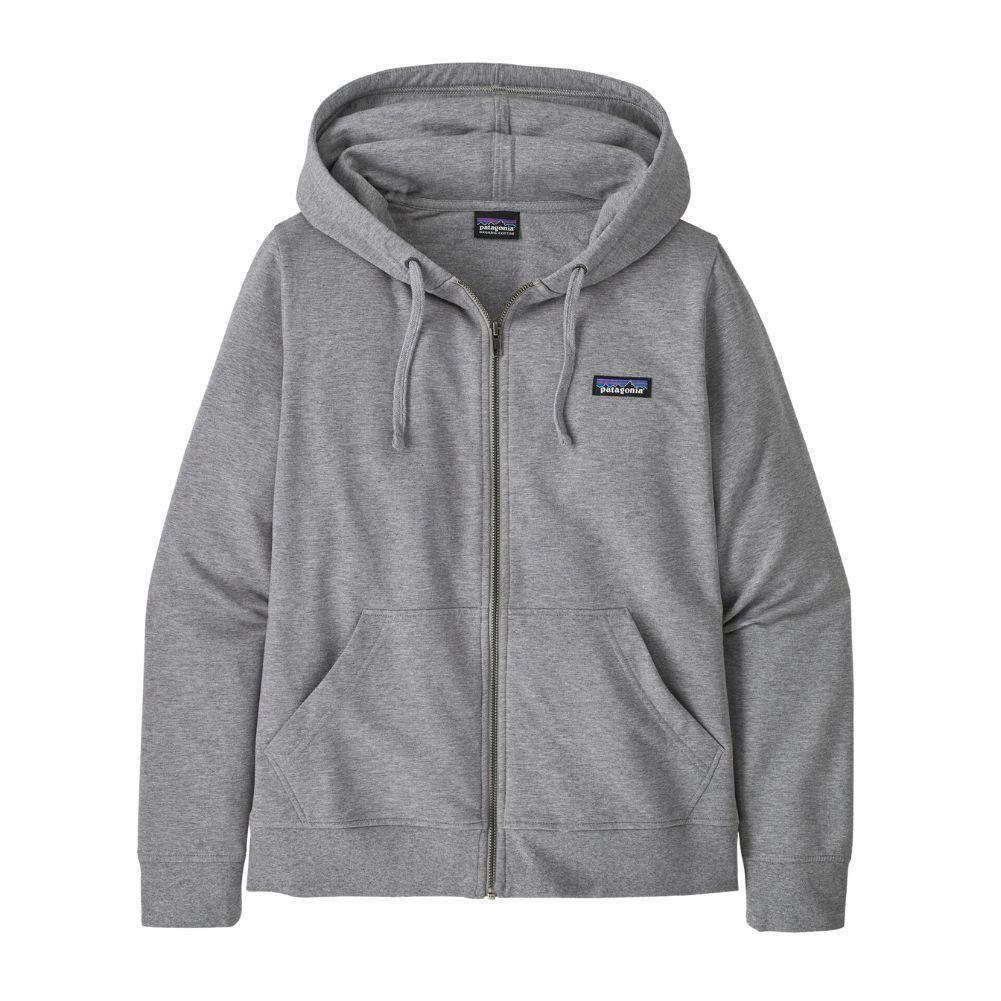 Patagonia Women's Ahnya Full-zip Fleece Hoody (Salt Grey Heather)