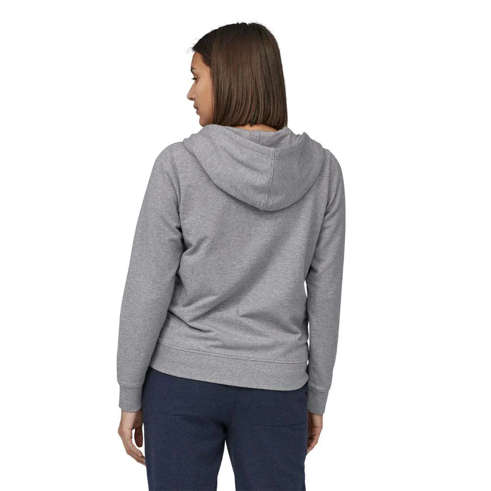 Patagonia Women's Ahnya Full-zip Fleece Hoody (Salt Grey Heather) - Image 3