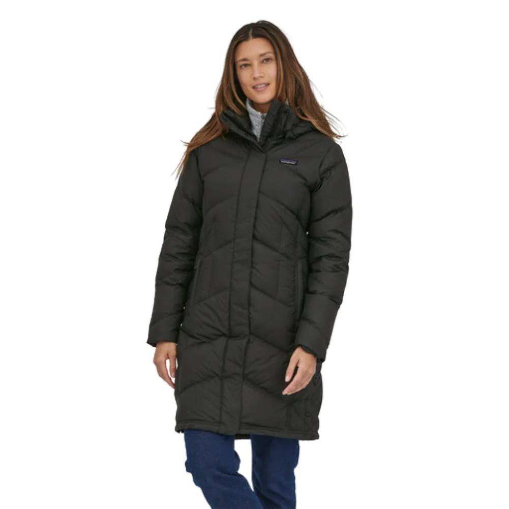 Patagonia Women's Down With It Parka Jacket (Black) Size 14 - Image 2