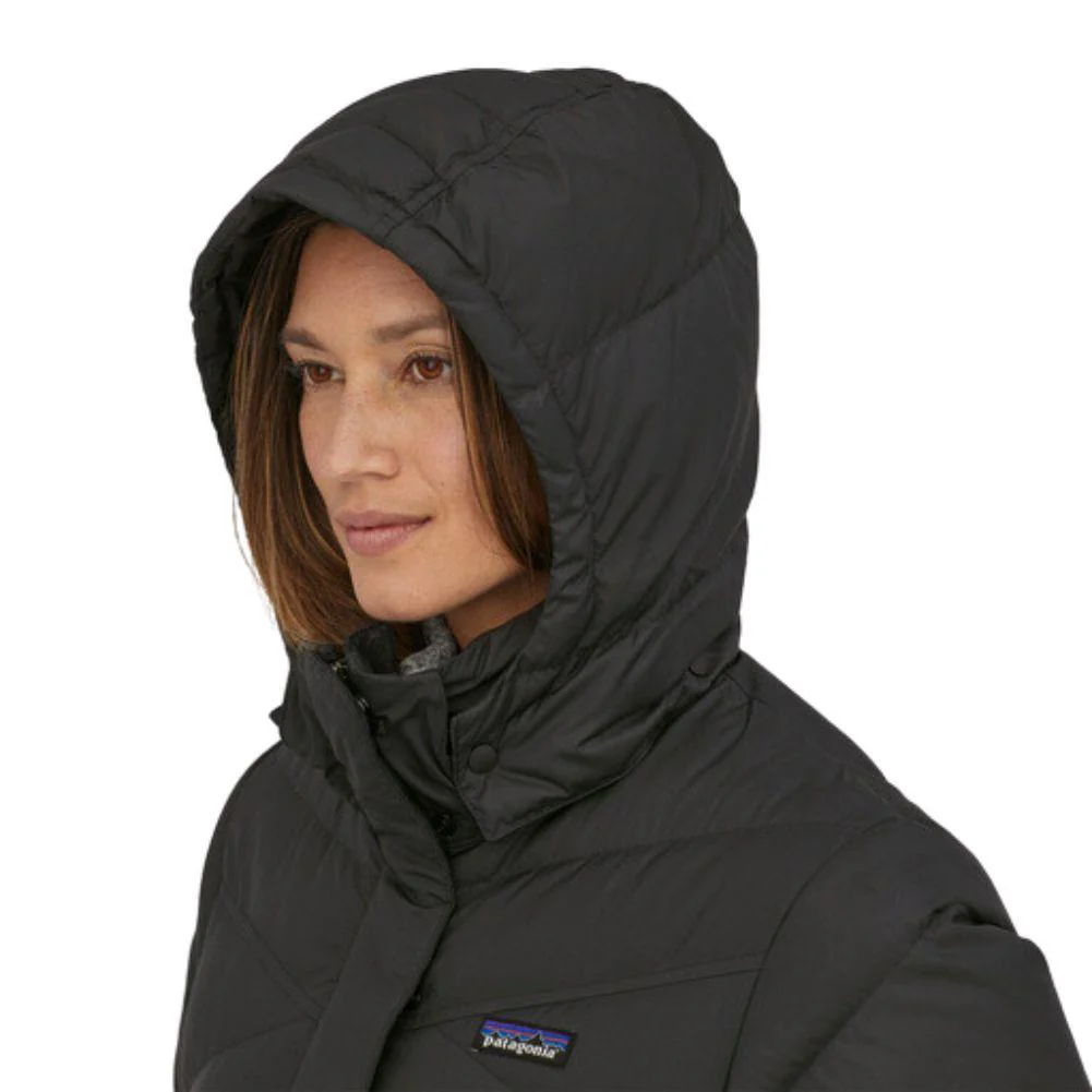 Patagonia Women's Down With It Parka Jacket (Black) Size 14 - Image 5