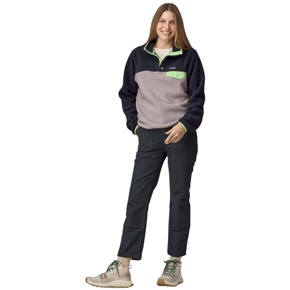 Patagonia Women's Lightweight Synchilla Snap-T Fleece Pullover (Echo Purple) - Image 4