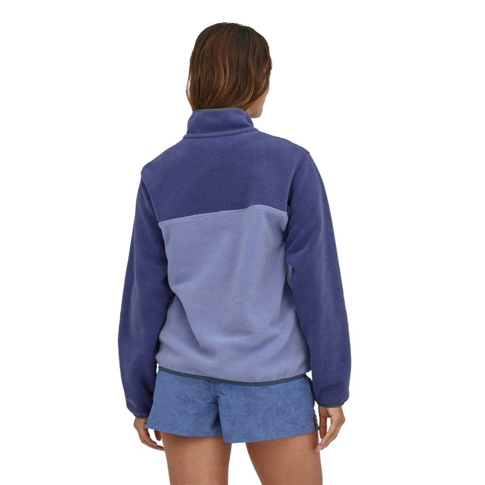 Patagonia Women's Lightweight Synchilla Snap-t Fleece Pullover (Light Current Blue) - Image 3
