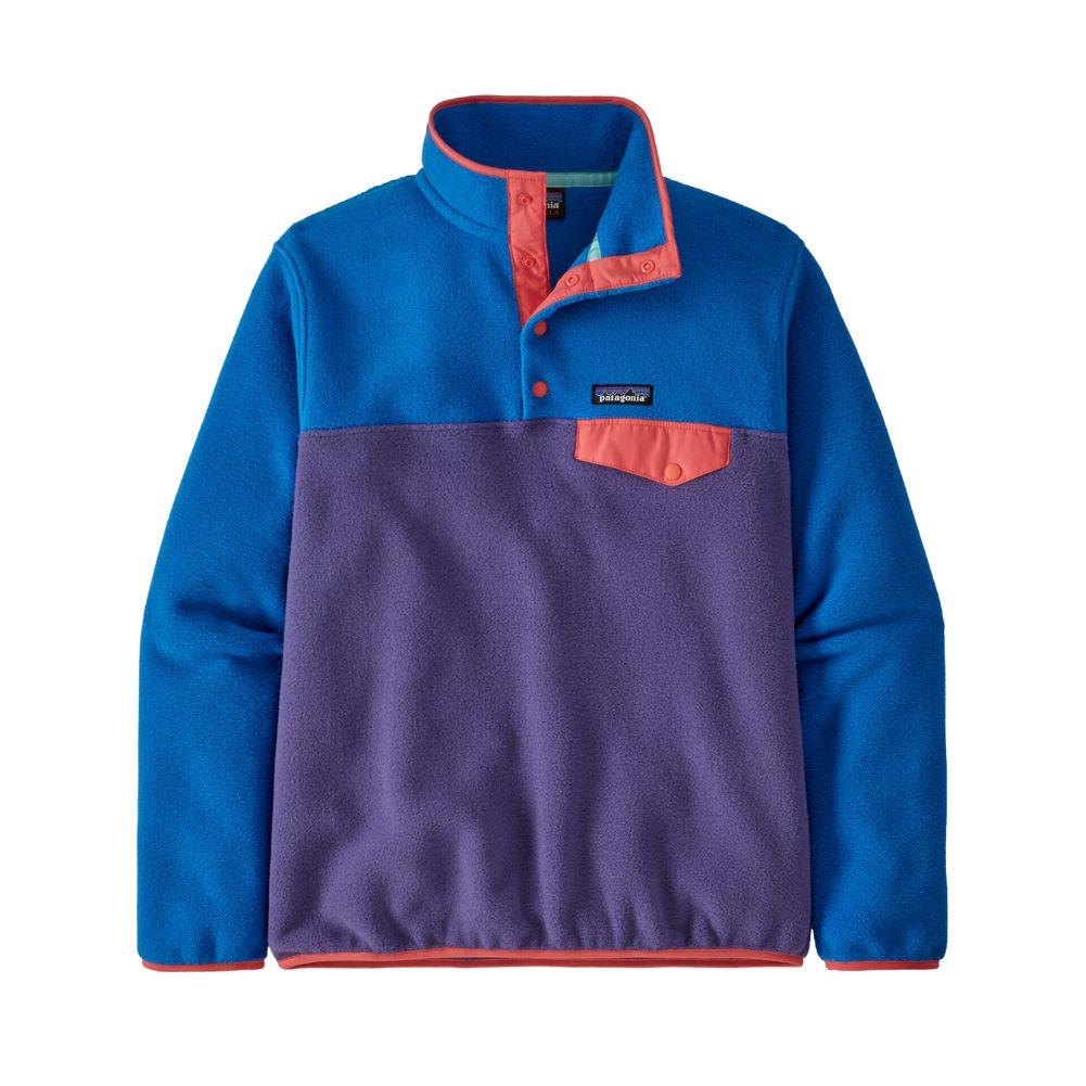 Patagonia Women's Lightweight Synchilla Snap-T Fleece Pullover (Perennial Purple)