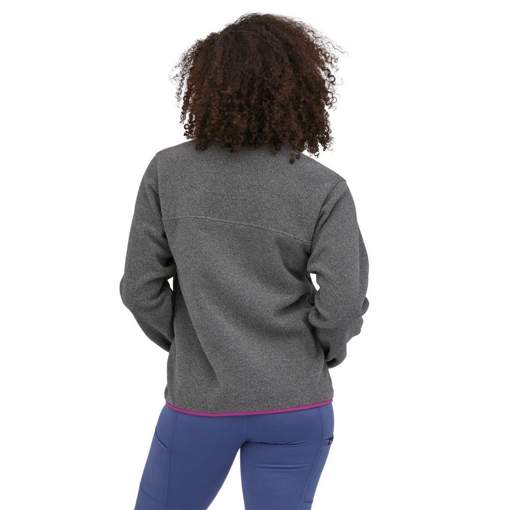 Patagonia Women's Lightweight Synchilla Snap-T Fleece Pullover(Nickel w/Amaranth Pink) - Image 3
