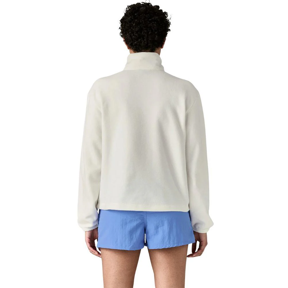 Patagonia Women's Micro D 1/2-Zip Fleece Pullover (Birch White) - Image 3
