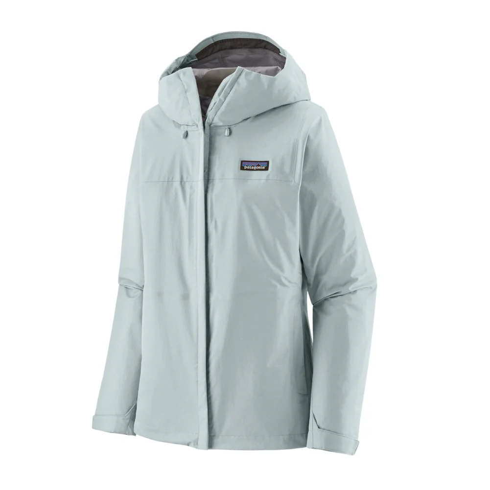 Patagonia Women's Torrentshell 3L Waterproof Rain Jacket (Chilled Blue)