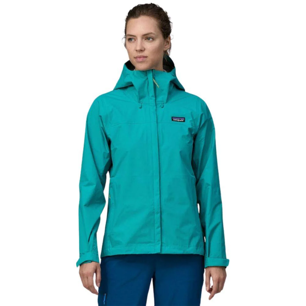 Patagonia Women's Torrentshell 3L Waterproof Rain Jacket (Subtidal Blue) - Image 2