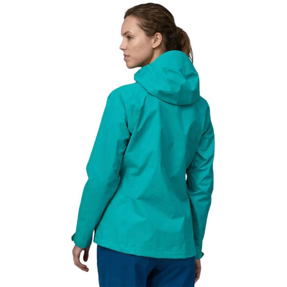 Patagonia Women's Torrentshell 3L Waterproof Rain Jacket (Subtidal Blue) - Image 3