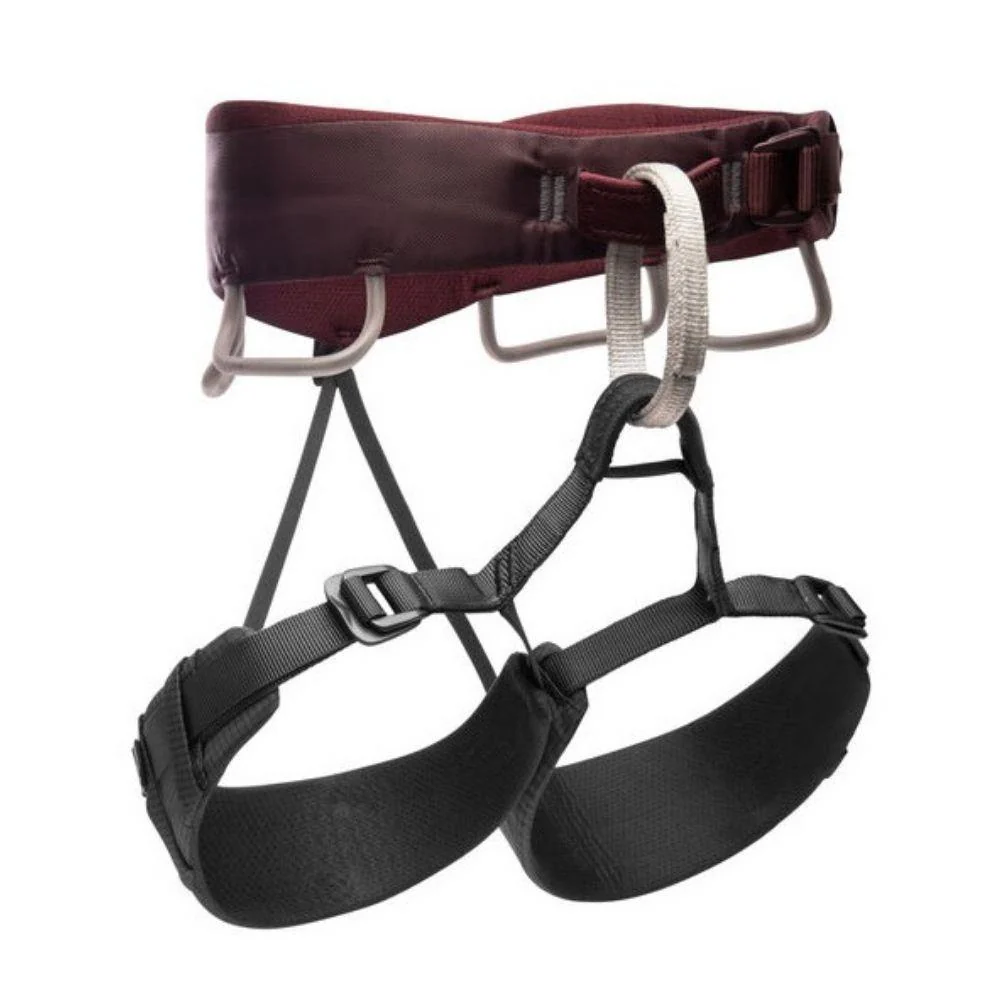 Black Diamond Women's Momentum 3S Harness (Bordeaux) - Image 2