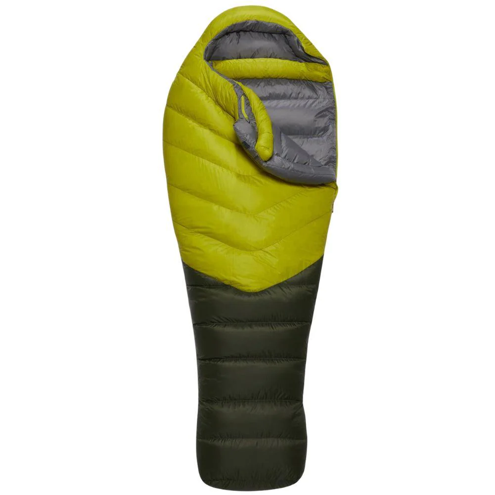 Rab Alpine 800 Down Left Zip Sleeping Bag - Regular (Zest) - Image 2