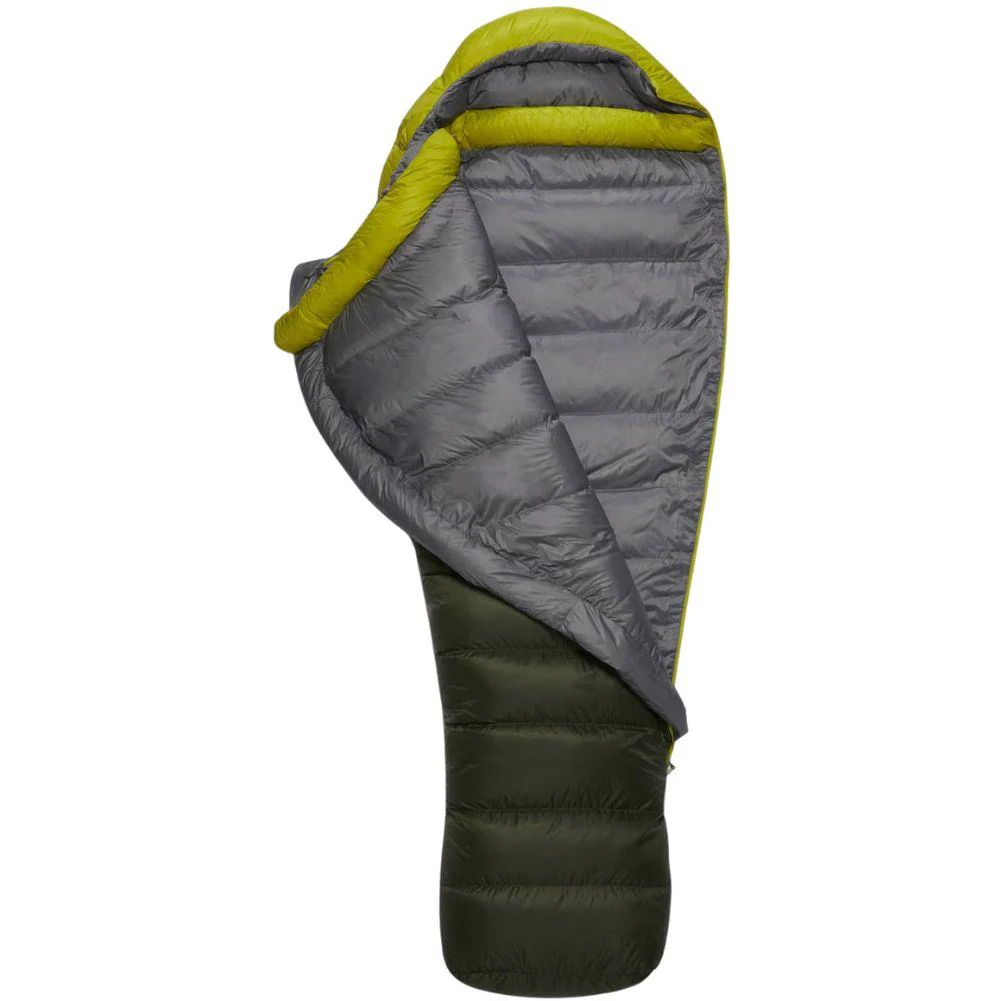 Rab Alpine 800 Down Left Zip Sleeping Bag - Regular (Zest) - Image 4