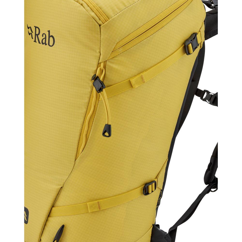 Rab Ascendor 27L Mountain Pack (Dark Pollen) - Image 7