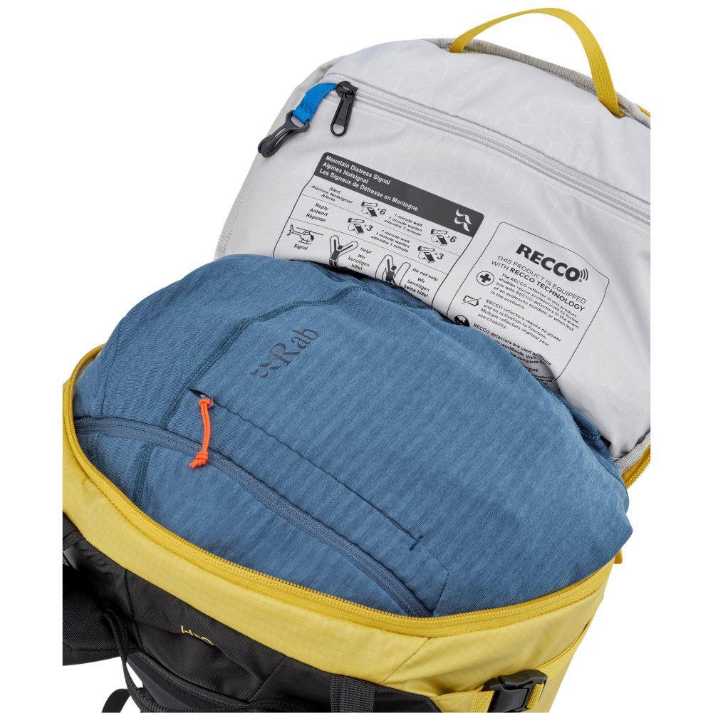 Rab Ascendor 27L Mountain Pack (Dark Pollen) - Image 8
