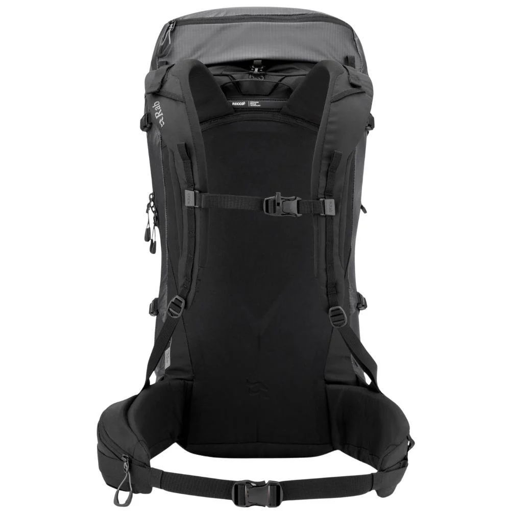Rab Ascendor 35L Mountain Pack (Black) - Image 2