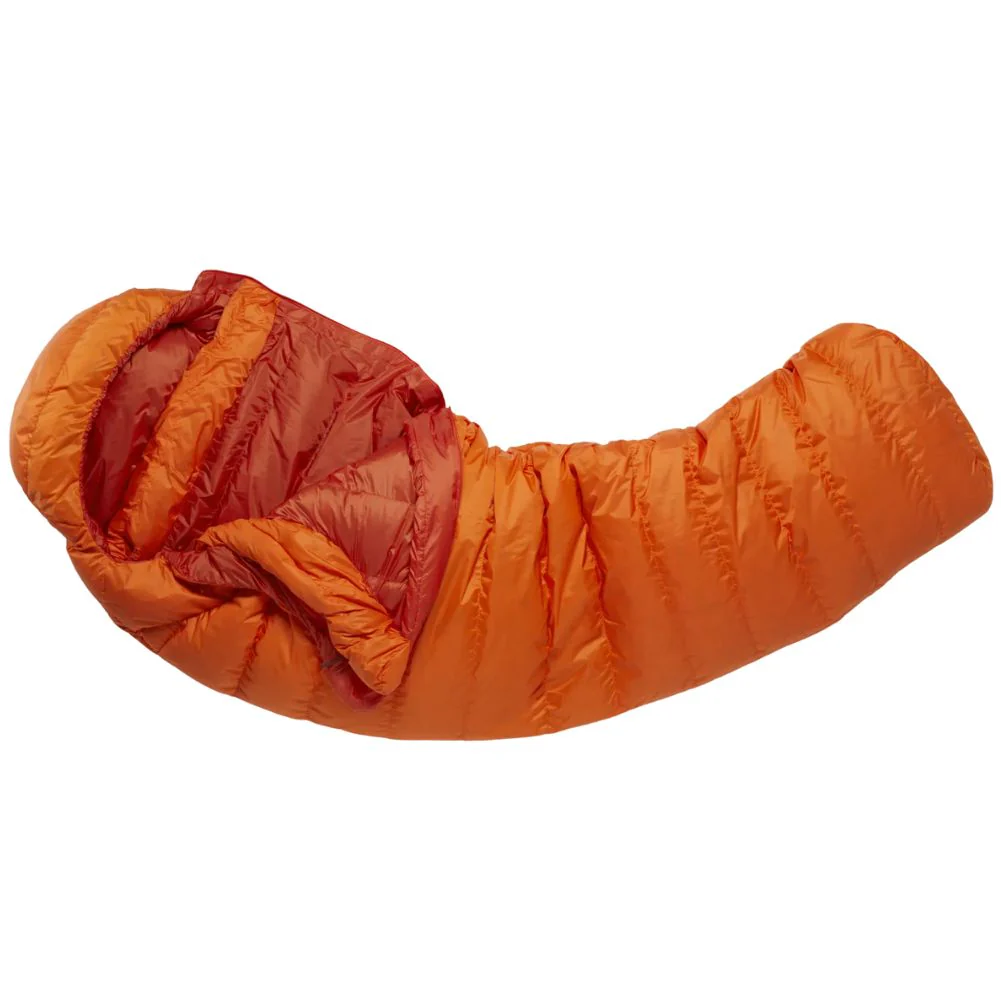 Rab Ascent 300 Down Sleeping Bag - Left Zip (Atomic Orange) - Image 4