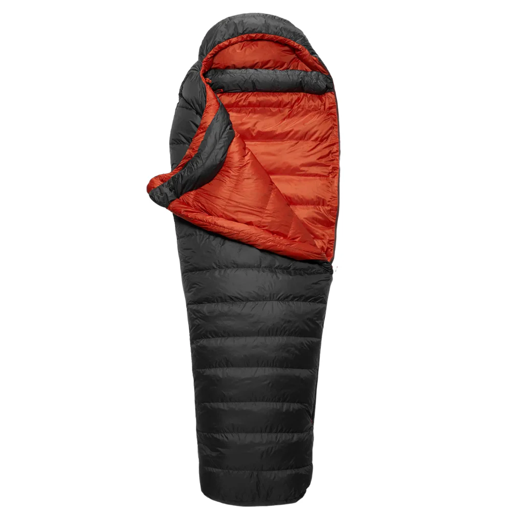 Rab Ascent 500 Down Sleeping Bag - Regular Left Zip (Graphene) - Image 9