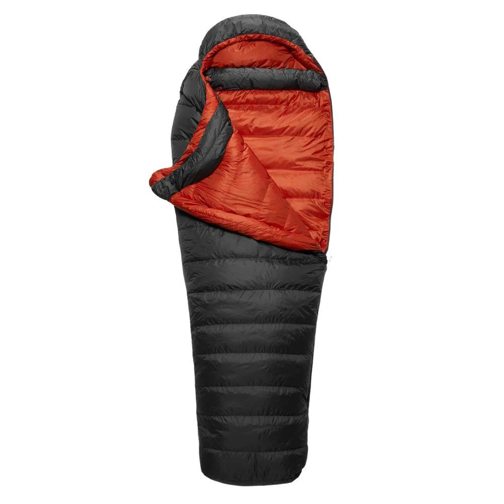 Rab Ascent 500 Down Sleeping Bag - Regular -Right Zip (Graphene) - Image 2