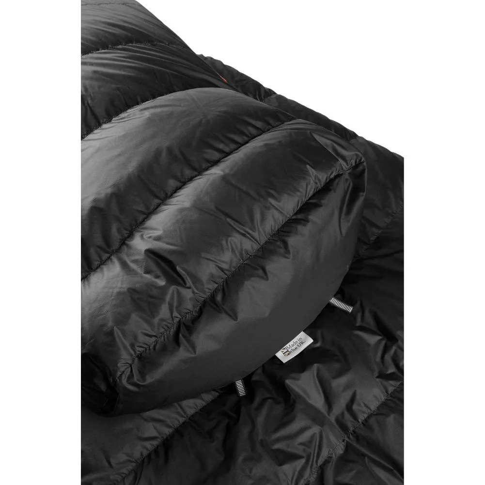 Rab Ascent 500 Down Sleeping Bag - Regular -Right Zip (Graphene) - Image 4