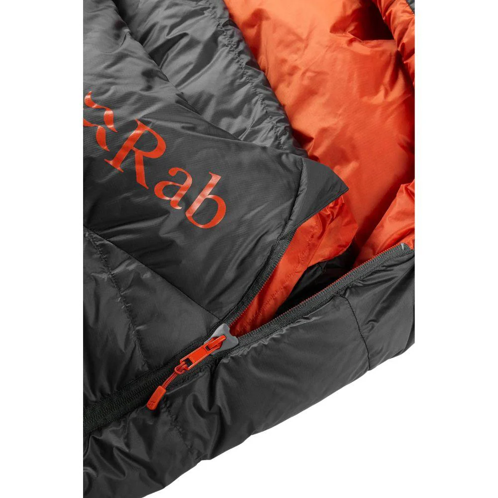 Rab Ascent 500 Down Sleeping Bag - Regular Wide (Graphene) - Image 4