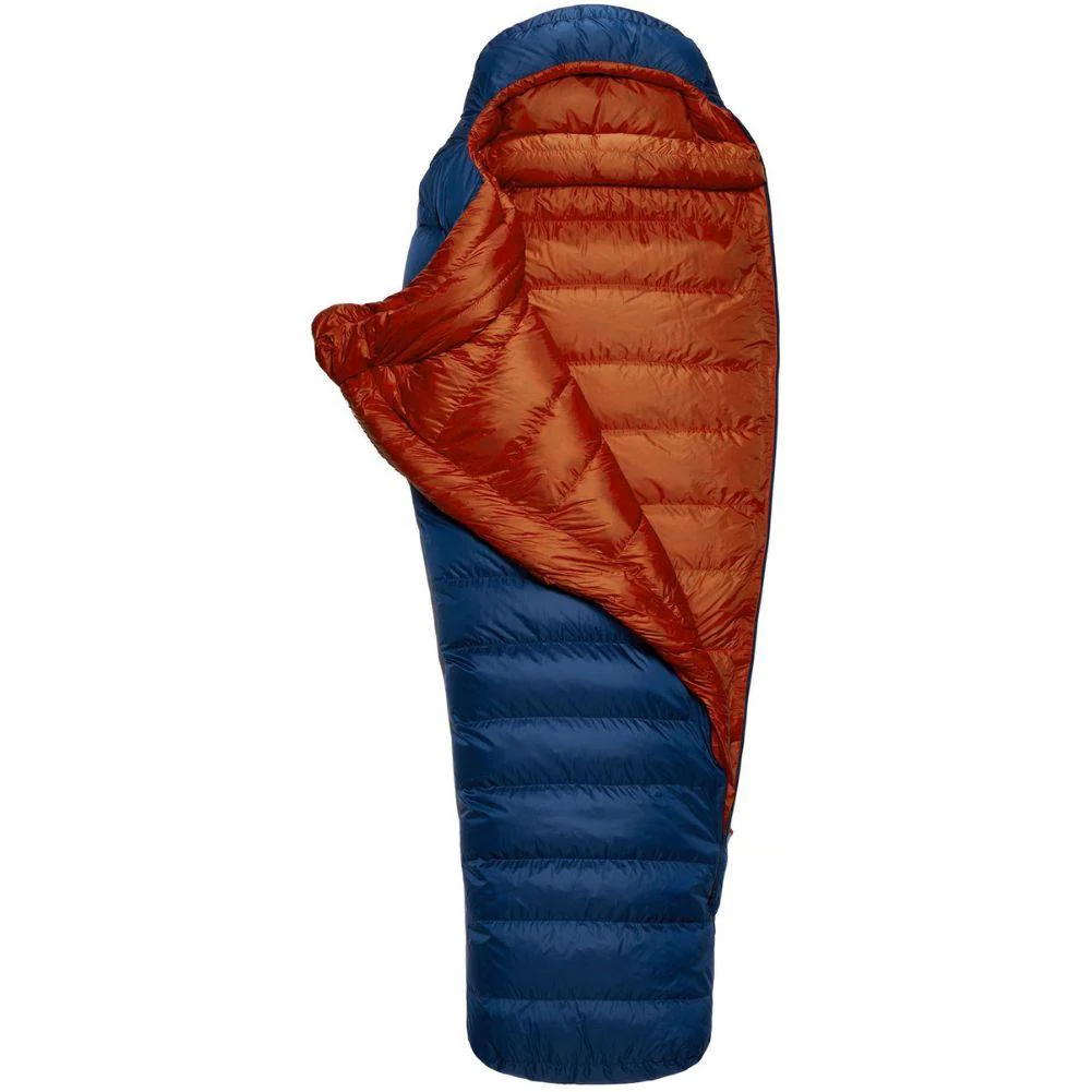Rab Ascent 700 Down Sleeping Bag - Wide Long Left Zip (Ink) - Image 3