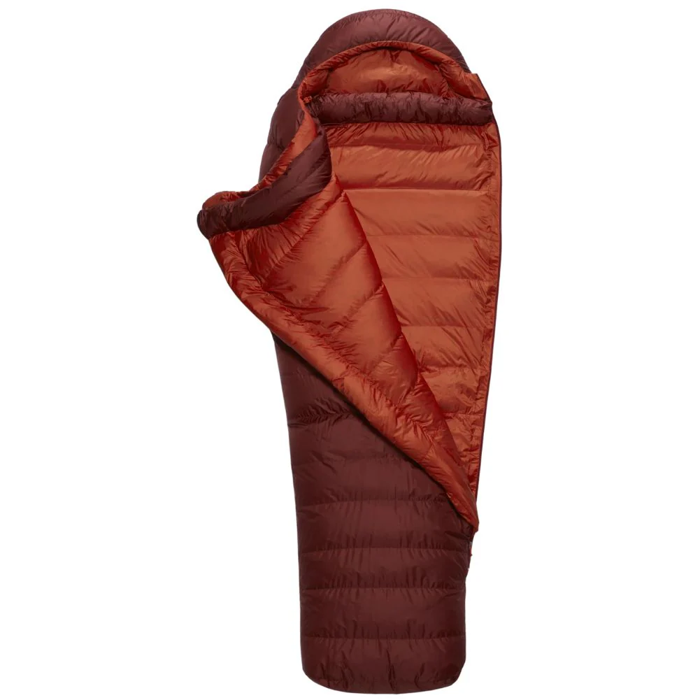 Rab Ascent 900 Down Sleeping Bag - Regular (Oxblood Red) - Image 4