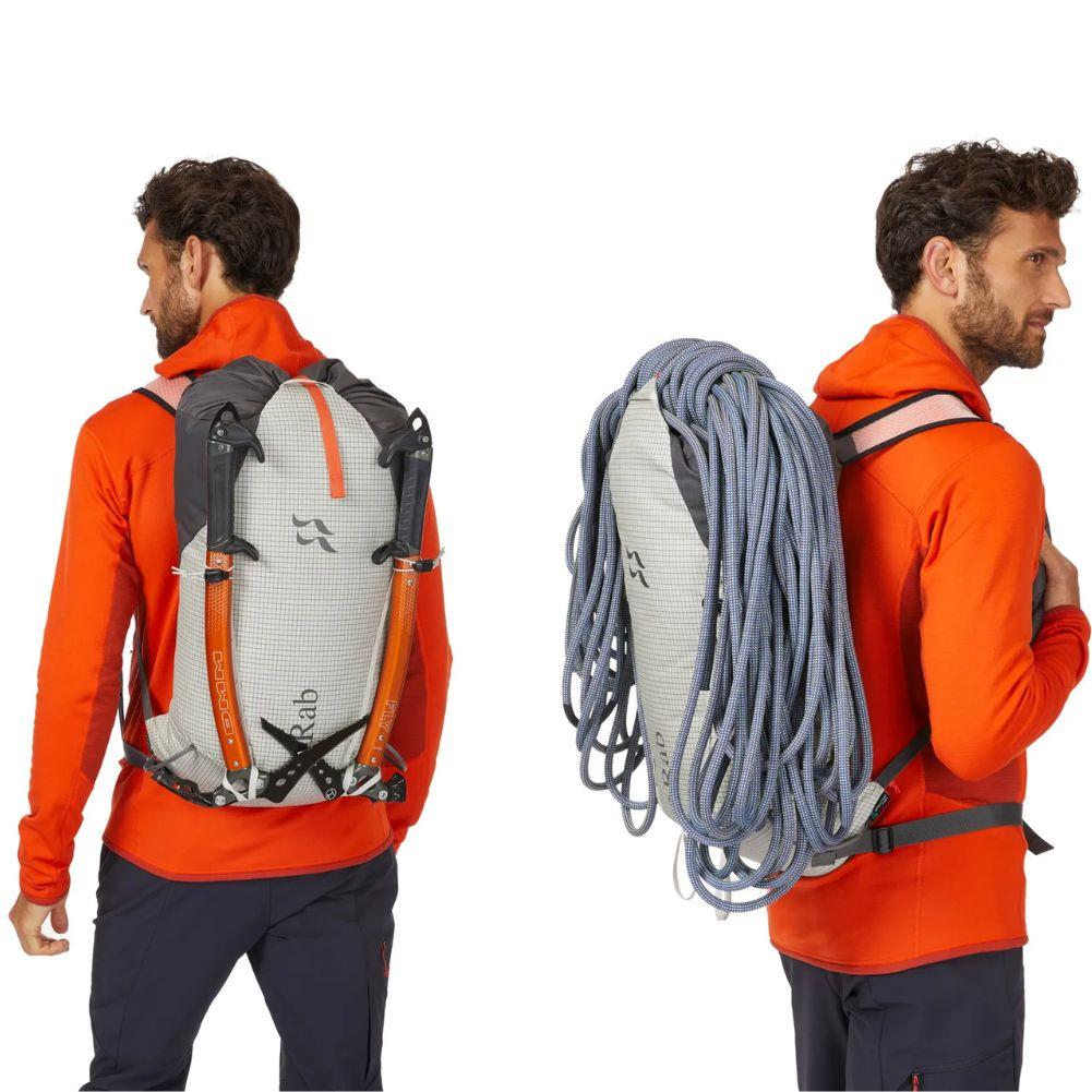 Rab Latok 20L Mountain Pack (Pewter/Graphene) - Image 7