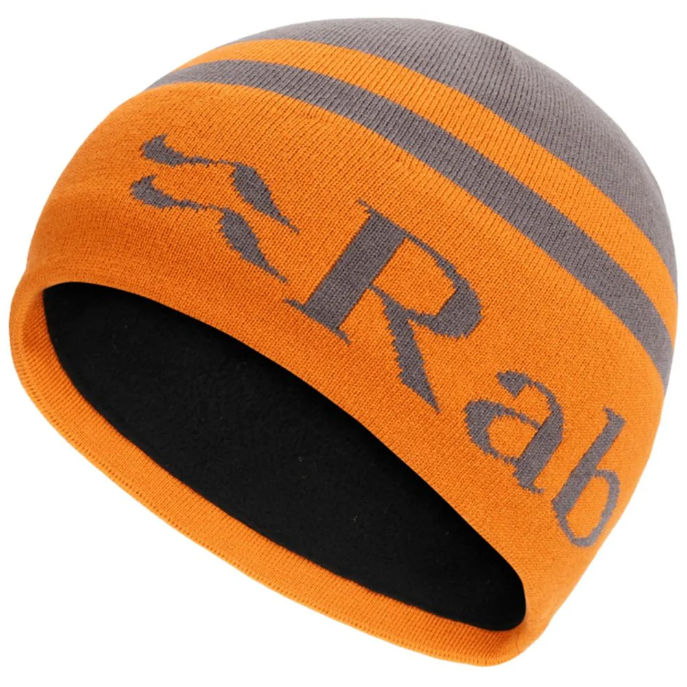 Rab Logo Band Beanie (Graphene/Marmalade)