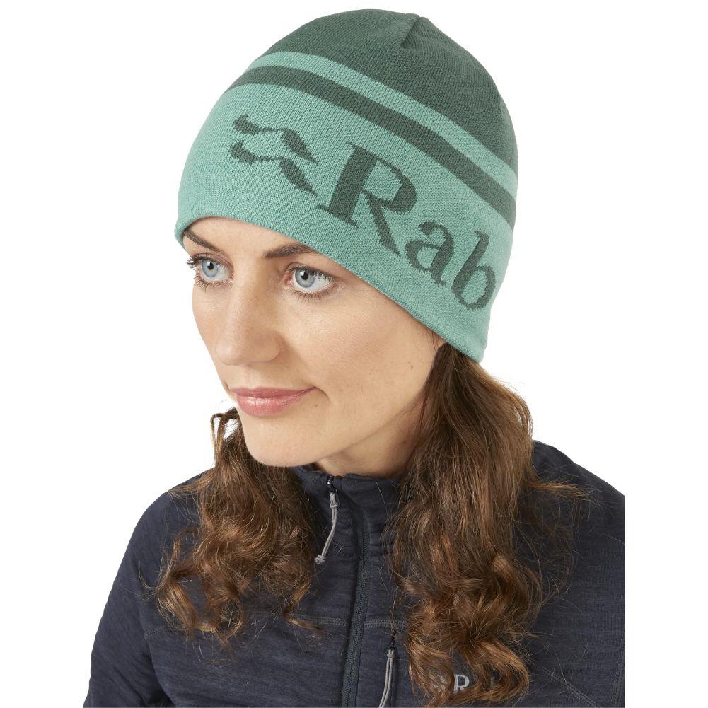 Rab Logo Band Beanie (Green Slate/Glacier Blue) - Image 2