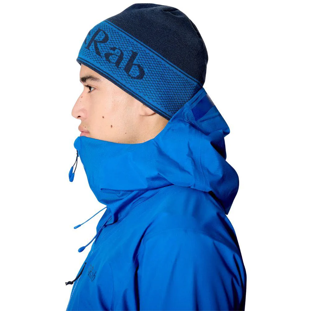 Rab Logo Band Beanie (Tempest Blue/Maya Blue) - Image 3