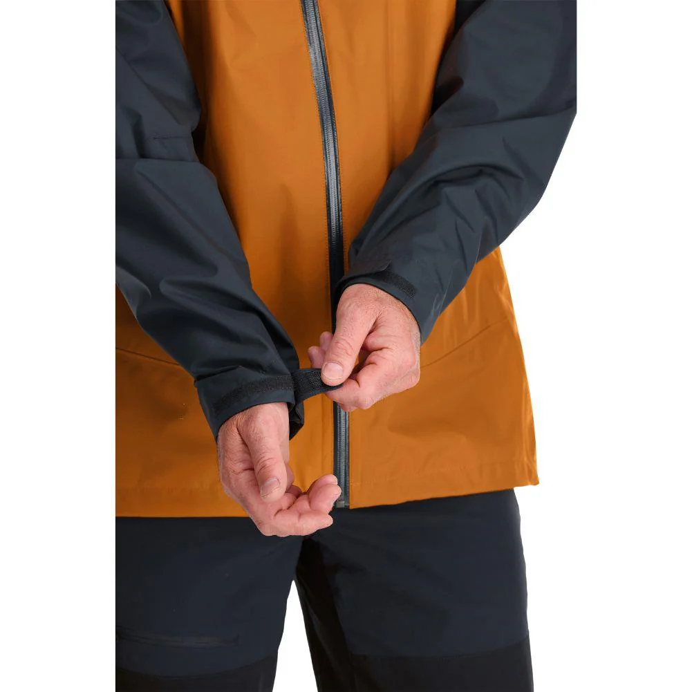 Rab Men's Arc Eco Waterproof Jacket (Beluga/Marmalade) - Image 7