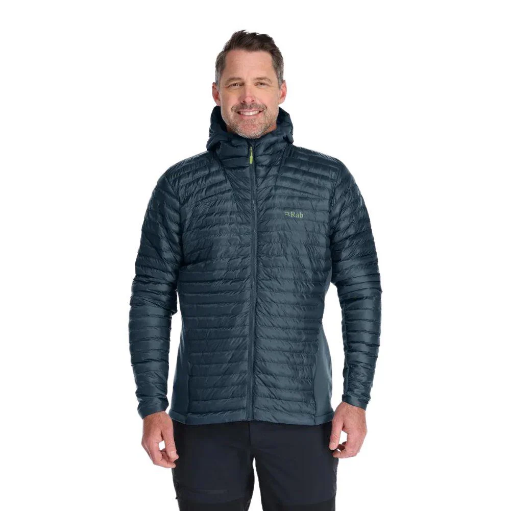 Rab Men's Cirrus Flex 2.0 Insulated Hooded Jacket (Orion Blue)