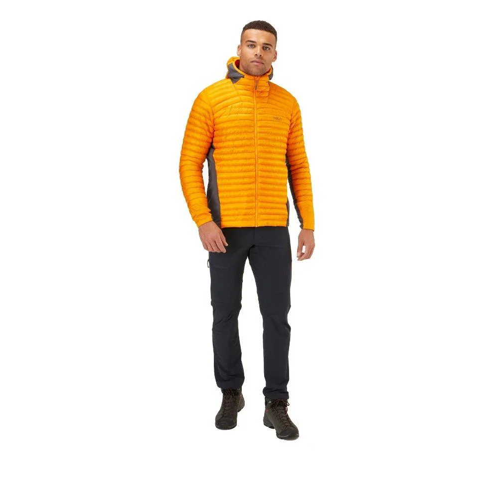 Rab Men's Cirrus Flex 2.0 Insulated Hoody Synthetic Jacket(Sunset) - Image 4