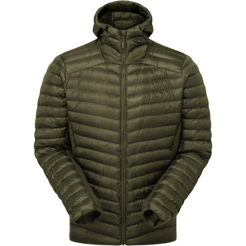 Rab Men's Cirrus Flex Insulated Hooded Jacket (Olive) - Image 2