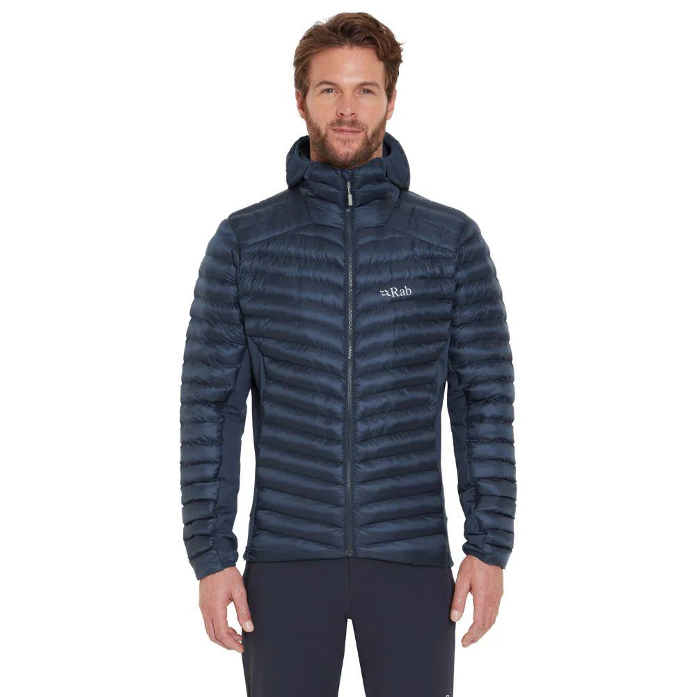 Rab Men's Cirrus Flex Insulated Hooded Jacket (Tempest Blue) - Image 3