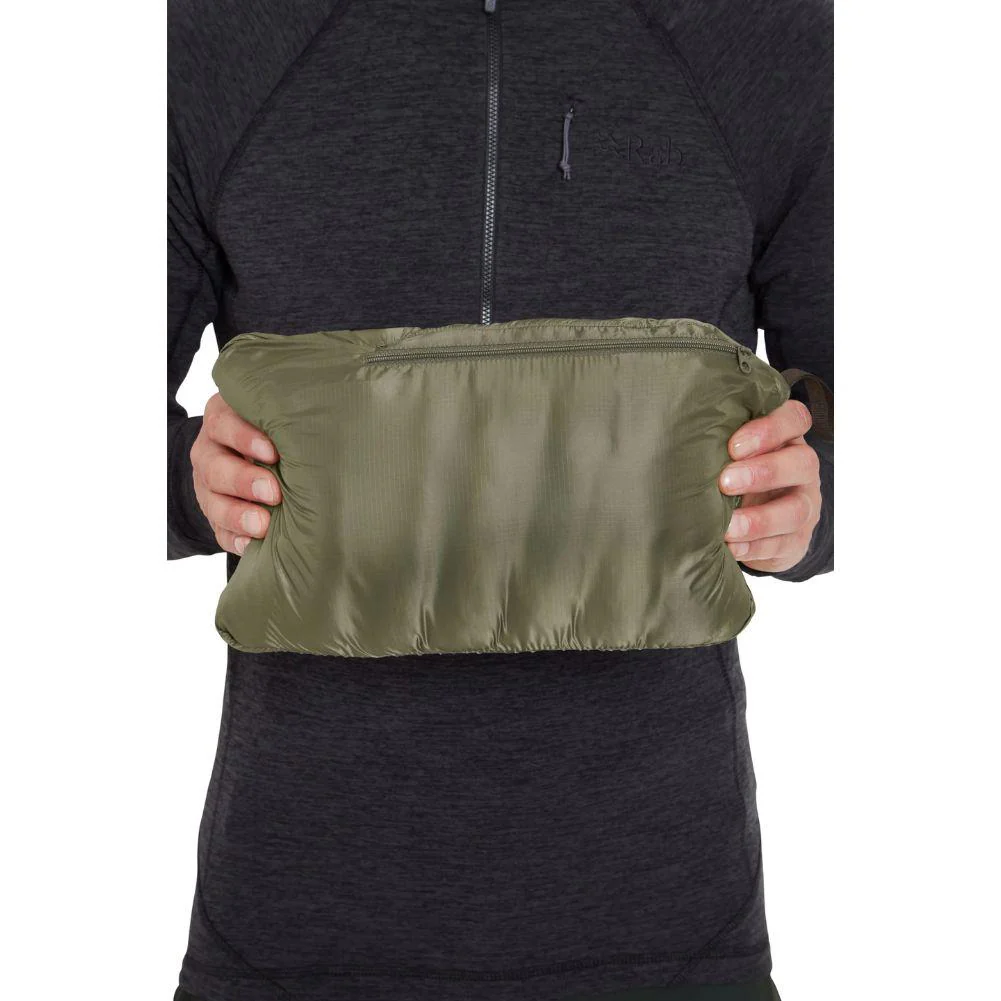 Rab Men's Cirrus Flex Insulated Vest (Light Khaki/Army) - Image 10