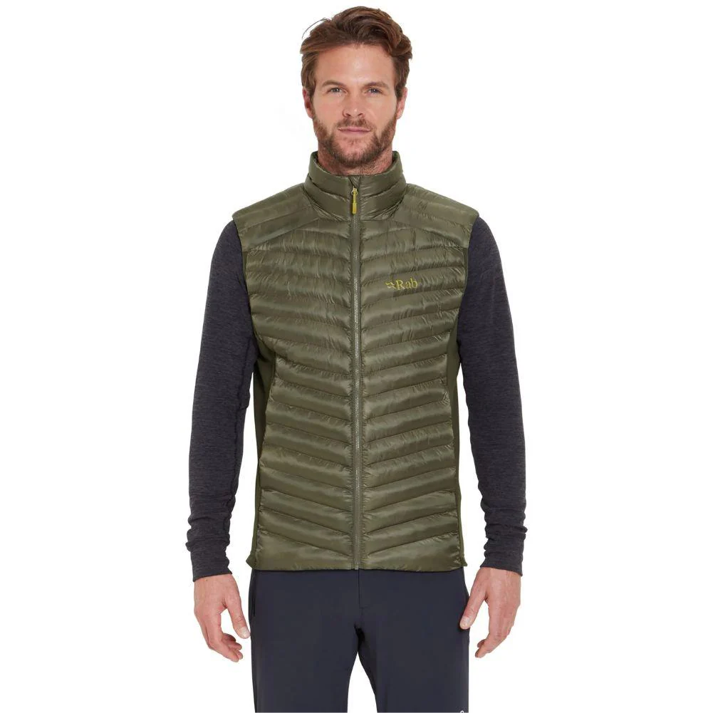 Rab Men's Cirrus Flex Insulated Vest (Light Khaki/Army) - Image 7