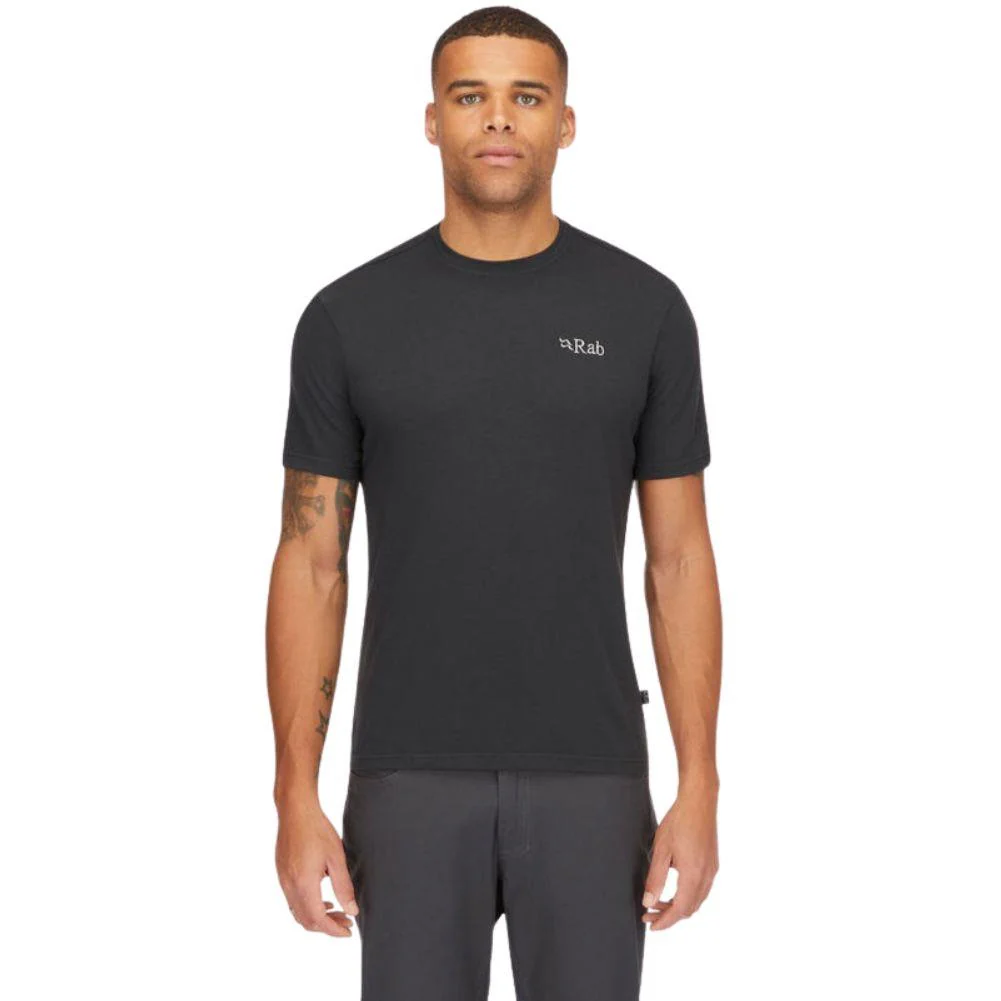 Rab Men's Crimp Elevation Tee (Beluga) - Image 3