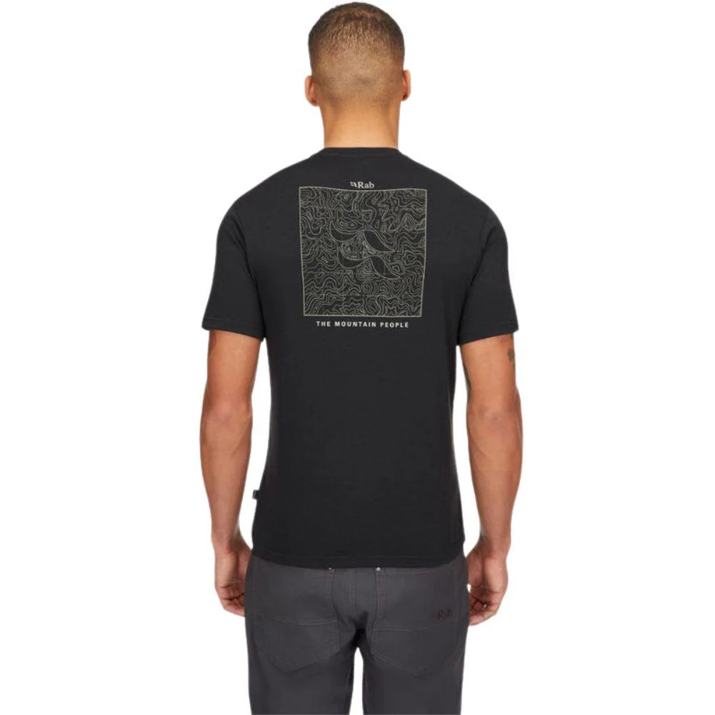 Rab Men's Crimp Elevation Tee (Beluga) - Image 4